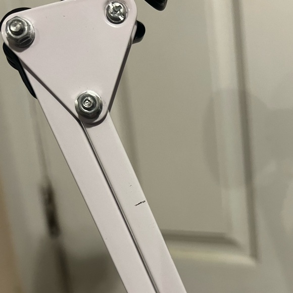 Adjustable Angled Desk Lamp White - Picture 7 of 8